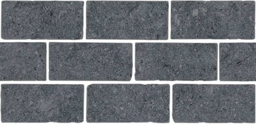 фото BR021T Роверелла серый темный мозаичный 34,5x14,7x0,9 бордюр КЕРАМА МАРАЦЦИ