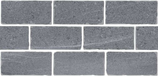 фото BR023T Роверелла серый мозаичный 34,5x14,7x0,9 бордюр КЕРАМА МАРАЦЦИ