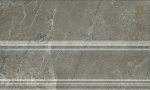 фото FMB034 Плинтус Кантата серый глянцевый 25x15x1,5 КЕРАМА МАРАЦЦИ