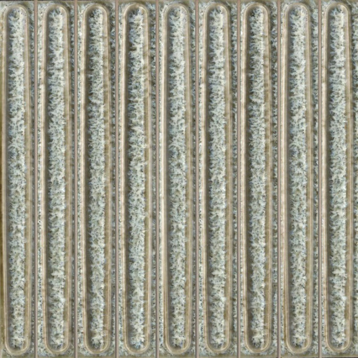 фото KMD2SOB001BN чипсет Далия зелёный светлый глянцевый 20x20x0,95 декор КЕРАМА МАРАЦЦИ