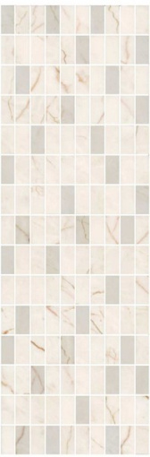 фото MM12142 Театро бежевый светлый мозаичный 25*75 декор КЕРАМА МАРАЦЦИ