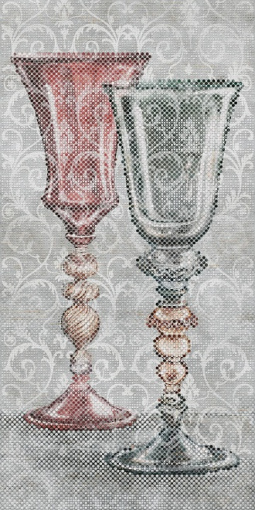 Фото VT/A67/SG5918R Бокалы обрезной 119,5x238,5 декор КЕРАМА МАРАЦЦИ