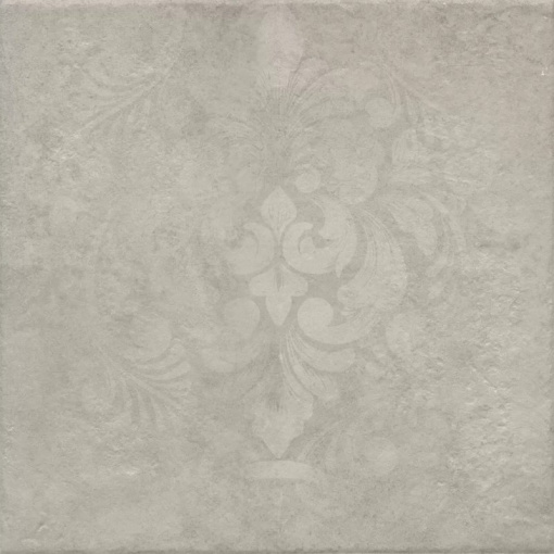 фото KM4040G0061N Хадду серый светлый матовый декорированный 40,2x40,2x0,8 керамогранит КЕРАМА МАРАЦЦИ