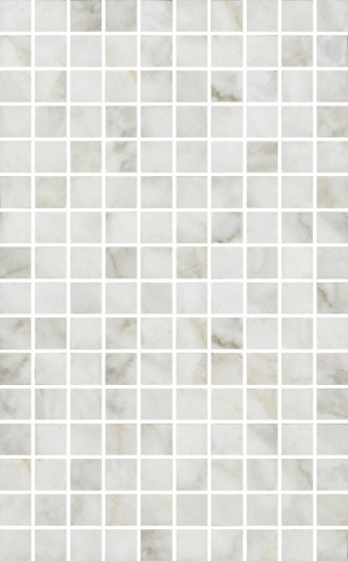 фото MM6432 Кантата мозаичный белый глянцевый 25x40x0,8 декор КЕРАМА МАРАЦЦИ