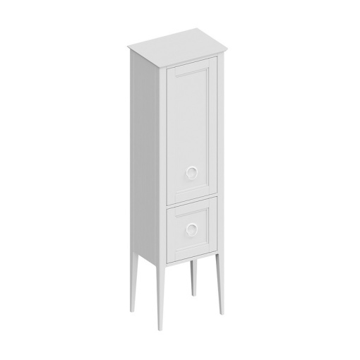 фото PL.CN.175/WHT.M Пенал Plaza Classic Neo/Плаза Классик Нео напольный 175, белый матовый КЕРАМА МАРАЦЦИ