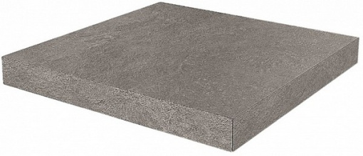 фото DD600520R/GCA Ступень угловая клееная Про Стоун серый темный 33x33x0,9 КЕРАМА МАРАЦЦИ