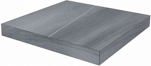 фото DL500520R/GCS Ступень угловая клееная левая Роверелла серый 33x33x0,9 КЕРАМА МАРАЦЦИ