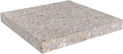 фото SG632020R/GCA Ступень угловая клееная Терраццо бежевый 33x33x0,9 КЕРАМА МАРАЦЦИ