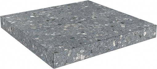 фото SG632800R/GCA Ступень угловая клееная Терраццо серый темный 33x33 КЕРАМА МАРАЦЦИ