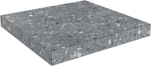 фото SG632820R/GCA Ступень угловая клееная Терраццо серый темный 33x33x0,9 КЕРАМА МАРАЦЦИ