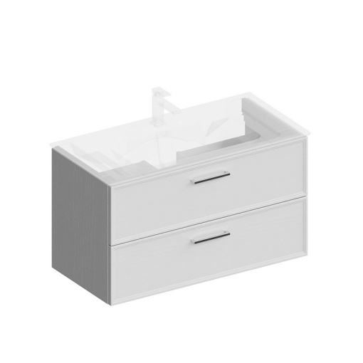 PIA.CL.95/WHT.M Тумба Piano Classic/Пиано Классик подвесная 95 см, 2 ящика, ясень белый матовый КЕРАМА МАРАЦЦИ фото PIA.CL.95/WHT.M Тумба Piano Classic/Пиано Классик подвесная 95 см, 2 ящика, ясень белый матовый КЕРАМА МАРАЦЦИ
