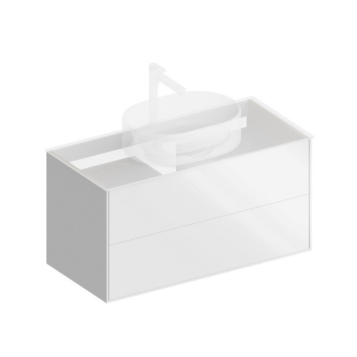 PLB.M.100.2/WHT.V Тумба Plaza Modern/Плаза Модерн подвесная 100, 2 ящика, белая глянцевая КЕРАМА МАРАЦЦИ фото PLB.M.100.2/WHT.V Тумба Plaza Modern/Плаза Модерн подвесная 100, 2 ящика, белая глянцевая КЕРАМА МАРАЦЦИ
