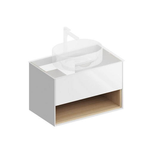 PLB.M.80.1/WHT.V Тумба Plaza Modern/Плаза Модерн подвесная 80, 1 ящик + полка, белая глянцевая КЕРАМА МАРАЦЦИ фото PLB.M.80.1/WHT.V Тумба Plaza Modern/Плаза Модерн подвесная 80, 1 ящик + полка, белая глянцевая КЕРАМА МАРАЦЦИ