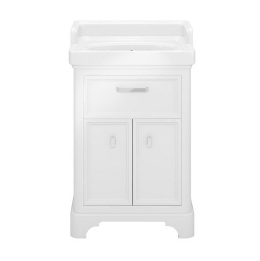 PO.60.1/WHT Тумба Pompei/Помпеи напольная с ящиком и дверцами 60, белая глянцевая КЕРАМА МАРАЦЦИ фото PO.60.1/WHT Тумба Pompei/Помпеи напольная с ящиком и дверцами 60, белая глянцевая КЕРАМА МАРАЦЦИ