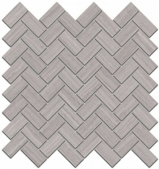 фото 190/002 Грасси серый мозаичный 31,5*30 керамический декор КЕРАМА МАРАЦЦИ