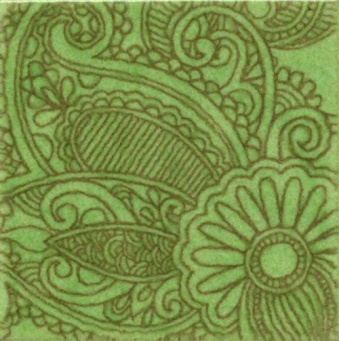 фото AD/B91/1221T Тантра зеленый декор КЕРАМА МАРАЦЦИ