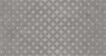 Фото SBD026/DL5009 Фондамента серый орнамент 60x119,5 декор КЕРАМА МАРАЦЦИ