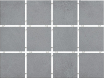 фото 1271 Амальфи серый. полотно 30х40 из 12 частей 9,9*9,9 керамическая плитка КЕРАМА МАРАЦЦИ