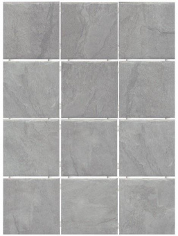 фото 1299 Дегре серый, полотно 30х40 из 12 частей 9,9х9,9 9,9*9,9 керамический гранит КЕРАМА МАРАЦЦИ