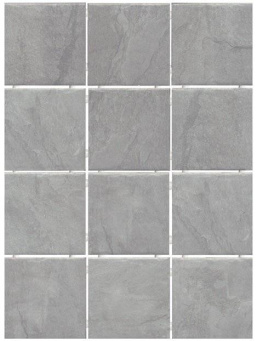 фото 1299H Дегре серый, полотно 29,8х39,8 из 12 частей 9,8х9,8 9.8*9.8 керамический гранит КЕРАМА МАРАЦЦИ