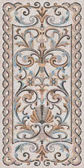 фото SG590802R Мозаика бежевый декорированный лаппатированный 119,5*238,5 керамический гранит КЕРАМА МАРАЦЦИ