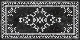 Фото SG592702R Риальто серый темный декорированный лаппатированный 119,5x238,5 керамогранит КЕРАМА МАРАЦЦИ