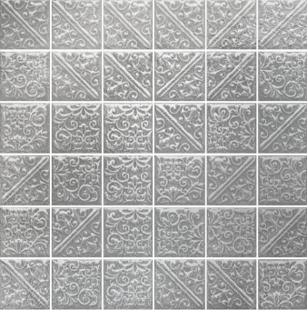 фото 21051 Ла-Виллет металл 30,1*30,1 керамическая плитка мозаичная КЕРАМА МАРАЦЦИ