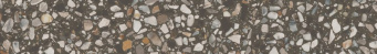 фото KM6060G0051RBT6 Плинтус Бричиола коричневый матовый обрезной 60x9,5x0,9 КЕРАМА МАРАЦЦИ