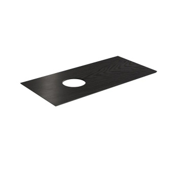 Столешница из керамогранита ICONICO Манифик вуд 100 см, черная матовая, без отверстия под смеситель КЕРАМА МАРАЦЦИ фото Столешница из керамогранита ICONICO Манифик вуд 100 см, черная матовая, без отверстия под смеситель КЕРАМА МАРАЦЦИ