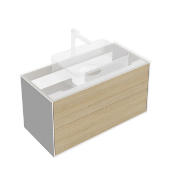 KMPMCb100MVc2 Тумба Plaza Modern/Плаза Модерн подвесная 100, push, 2 ящика, дуб виченца КЕРАМА МАРАЦЦИ фото KMPMCb100MVc2 Тумба Plaza Modern/Плаза Модерн подвесная 100, push, 2 ящика, дуб виченца КЕРАМА МАРАЦЦИ