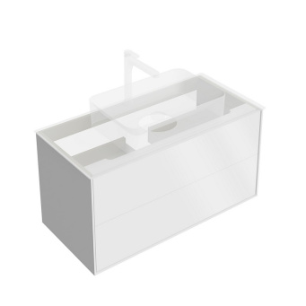 KMPMCb100MWh2 Тумба Plaza Modern/Плаза Модерн подвесная 100, push, 2 ящика, белая матовая КЕРАМА МАРАЦЦИ фото KMPMCb100MWh2 Тумба Plaza Modern/Плаза Модерн подвесная 100, push, 2 ящика, белая матовая КЕРАМА МАРАЦЦИ