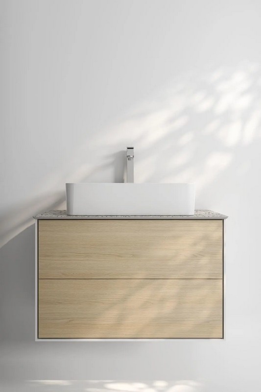 KMPMCb80MVc2 Тумба PLAZA Modern подвесная 80, push, 2 ящика, дуб виченца КЕРАМА МАРАЦЦИ фото KMPMCb80MVc2 Тумба PLAZA Modern подвесная 80, push, 2 ящика, дуб виченца КЕРАМА МАРАЦЦИ