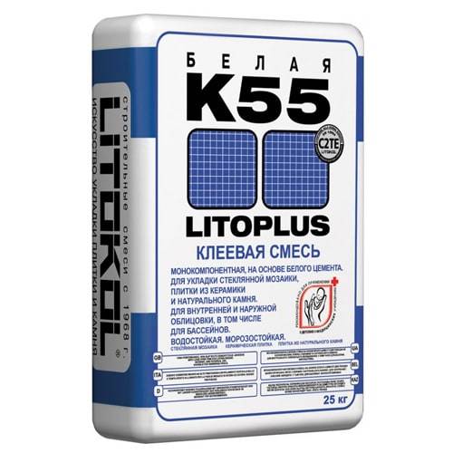 фото LitoPlus K55 Клеевая смесь (25 кг мешок) КЕРАМА МАРАЦЦИ