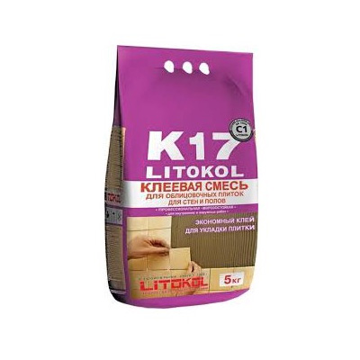 фото LITOKOL K17 (C1) Клеевая смесь (5 кг мешок) КЕРАМА МАРАЦЦИ