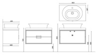 фото CN80/SG560400R Спец. изделие декоративное Риальто песочный натуральный 47.8*79.8 керам.декор КЕРАМА МАРАЦЦИ