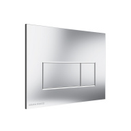 фото FPS.KM.CR Кнопка управления для скрытых систем инсталляции Kerama Marazzi, прямоугольная, xром-глянец КЕРАМА МАРАЦЦИ