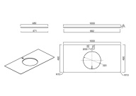 KM6012G0471RP100Ic2 Спец. изделие декоративное для полувстраиваемых раковин Бричиола 100 см, белый натуральный КЕРАМА МАРАЦЦИ фото KM6012G0471RP100Ic2 Спец. изделие декоративное для полувстраиваемых раковин Бричиола 100 см, белый натуральный КЕРАМА МАРАЦЦИ