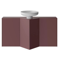 KMCACb50MMp0 Тумба-модуль Caravan/Караван под раковину со столеш. без боковин, подвесная 50, мароккан. гранатовый КЕРАМА МАРАЦЦИ фото KMCACb50MMp0 Тумба-модуль Caravan/Караван под раковину со столеш. без боковин, подвесная 50, мароккан. гранатовый КЕРАМА МАРАЦЦИ