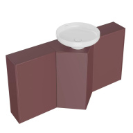 KMCACb50MMp0 Тумба-модуль Caravan/Караван под раковину со столеш. без боковин, подвесная 50, мароккан. гранатовый КЕРАМА МАРАЦЦИ фото KMCACb50MMp0 Тумба-модуль Caravan/Караван под раковину со столеш. без боковин, подвесная 50, мароккан. гранатовый КЕРАМА МАРАЦЦИ