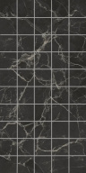 фото KMD2PTG004BR чипсет Коррер чёрный глянцевый обрезной 30x60x0,9 декор КЕРАМА МАРАЦЦИ