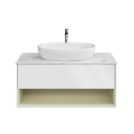 KMPMCb100MSg1 Тумба Plaza Modern/Плаза Модерн подвесная 100, push, 1 ящик, подсветка, белая матовая+шалфей КЕРАМА МАРАЦЦИ фото KMPMCb100MSg1 Тумба Plaza Modern/Плаза Модерн подвесная 100, push, 1 ящик, подсветка, белая матовая+шалфей КЕРАМА МАРАЦЦИ