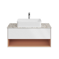 KMPMCb100MSh1 Тумба Plaza Modern/Плаза Модерн подвесная 100, push, 1 ящик, подсветка, белая матовая+сахара КЕРАМА МАРАЦЦИ фото KMPMCb100MSh1 Тумба Plaza Modern/Плаза Модерн подвесная 100, push, 1 ящик, подсветка, белая матовая+сахара КЕРАМА МАРАЦЦИ