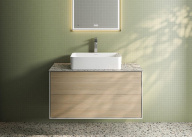 KMPMCb100MVc2 Тумба Plaza Modern/Плаза Модерн подвесная 100, push, 2 ящика, дуб виченца КЕРАМА МАРАЦЦИ фото KMPMCb100MVc2 Тумба Plaza Modern/Плаза Модерн подвесная 100, push, 2 ящика, дуб виченца КЕРАМА МАРАЦЦИ