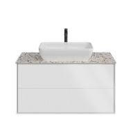 KMPMCb100MWh2 Тумба Plaza Modern/Плаза Модерн подвесная 100, push, 2 ящика, белая матовая КЕРАМА МАРАЦЦИ фото KMPMCb100MWh2 Тумба Plaza Modern/Плаза Модерн подвесная 100, push, 2 ящика, белая матовая КЕРАМА МАРАЦЦИ
