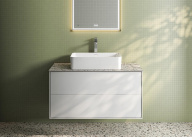 KMPMCb100MWh2 Тумба Plaza Modern/Плаза Модерн подвесная 100, push, 2 ящика, белая матовая КЕРАМА МАРАЦЦИ фото KMPMCb100MWh2 Тумба Plaza Modern/Плаза Модерн подвесная 100, push, 2 ящика, белая матовая КЕРАМА МАРАЦЦИ