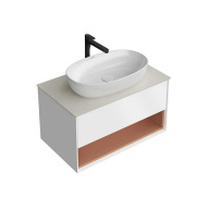 KMPMCb80MSh1 Тумба PLAZA Modern подвесная 80, push, 1 ящик, подсветка, белая матовая+сахара КЕРАМА МАРАЦЦИ фото KMPMCb80MSh1 Тумба PLAZA Modern подвесная 80, push, 1 ящик, подсветка, белая матовая+сахара КЕРАМА МАРАЦЦИ