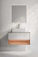 KMPMCb80MSh1 Тумба PLAZA Modern подвесная 80, push, 1 ящик, подсветка, белая матовая+сахара КЕРАМА МАРАЦЦИ фото KMPMCb80MSh1 Тумба PLAZA Modern подвесная 80, push, 1 ящик, подсветка, белая матовая+сахара КЕРАМА МАРАЦЦИ