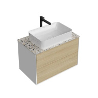 KMPMCb80MVc2 Тумба PLAZA Modern подвесная 80, push, 2 ящика, дуб виченца КЕРАМА МАРАЦЦИ фото KMPMCb80MVc2 Тумба PLAZA Modern подвесная 80, push, 2 ящика, дуб виченца КЕРАМА МАРАЦЦИ