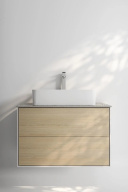 KMPMCb80MVc2 Тумба PLAZA Modern подвесная 80, push, 2 ящика, дуб виченца КЕРАМА МАРАЦЦИ фото KMPMCb80MVc2 Тумба PLAZA Modern подвесная 80, push, 2 ящика, дуб виченца КЕРАМА МАРАЦЦИ