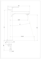 P4CR205LLZNKM Смеситель Sonata/Соната высокий для раковины без донного клапана, хром КЕРАМА МАРАЦЦИ фото P4CR205LLZNKM Смеситель Sonata/Соната высокий для раковины без донного клапана, хром КЕРАМА МАРАЦЦИ